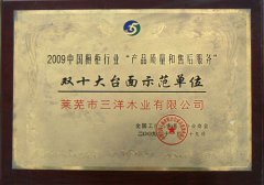 雙十大臺面示范單位